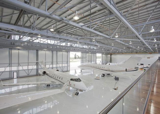 โรงเก็บเครื่องบินเหล็กสำเร็จรูปโรงเก็บเครื่องบินโลหะโรงเก็บเครื่องบิน