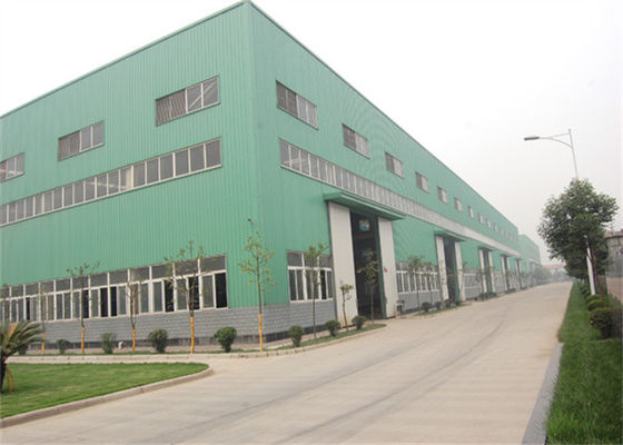 200m × 150m โรงงานโลจิสติกส์อาคารสำเร็จรูปโลหะสำหรับคลังสินค้า / การประชุมเชิงปฏิบัติการ