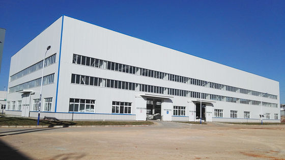 โรงงานโรงงานโรงงานโรงงานอุตสาหกรรมที่ทันสมัย Lagre Span Light Steel Structure