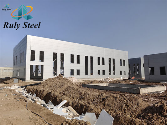 การสร้างโรงงาน Prefab โลหะ
