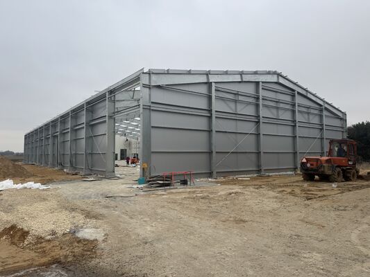 Custom Prefabricated Steel Structure Warehouse Building for Industrial Storage