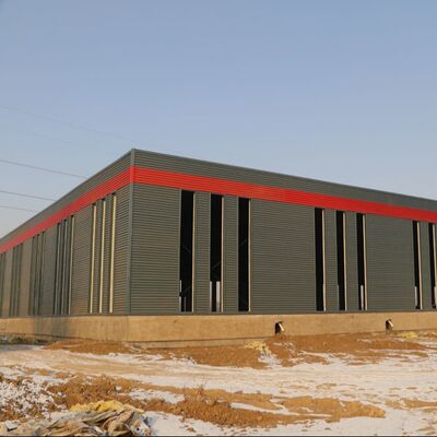 Durable Light Custom Prefab Galvanized Steel Structure Warehouse For Storage