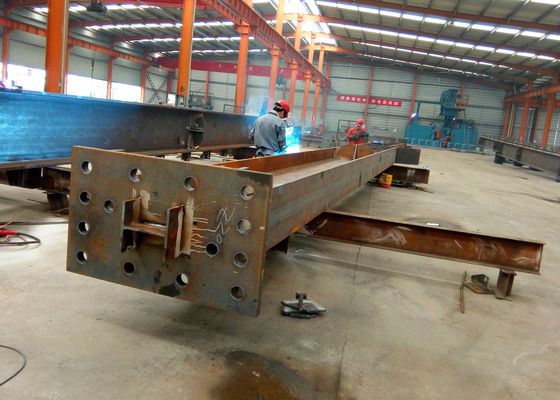 รางเหล็กโครงสร้าง Prefab Q235B Q355B ASTM A36 H ราง