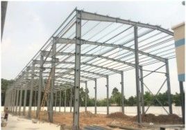 อาคารโกดังเหล็ก Prefab ประหยัดและมีประสิทธิภาพ
