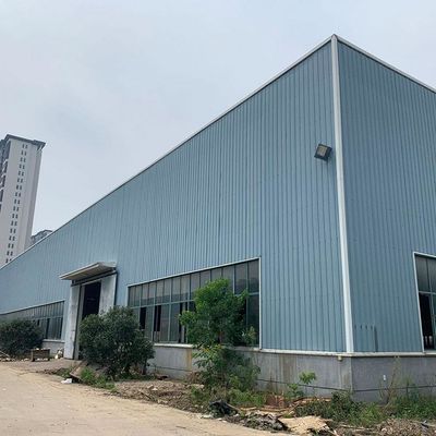 Qingdao คุณภาพสูง โกดังสแตนเลส Prefabricated โครงสร้างสแตนเลสออกแบบอาคารงานที่กําหนดเอง