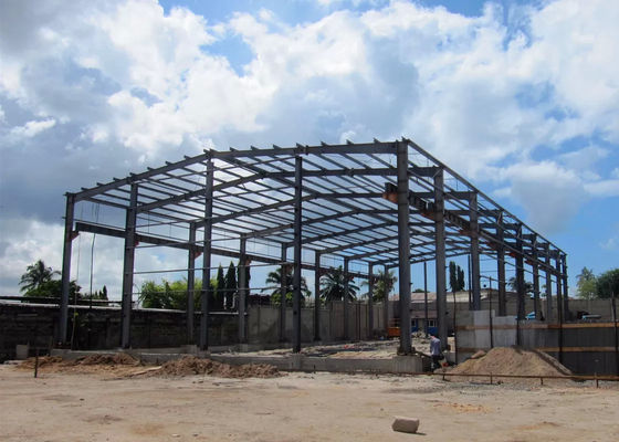 โครงสร้างเหล็ก โกดัง อสังหาริมทรัพย์ โรงงาน Prefab อาคารก่อสร้าง โรงงานโรงงาน โครงสร้างเหล็ก