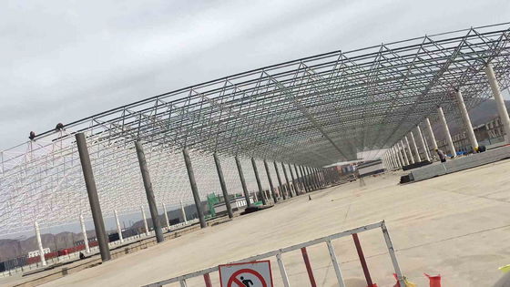 โครงสร้างกระเบื้องพื้นที่เหล็กแบบชุดสําหรับสถานีค่าธรรมเนียม