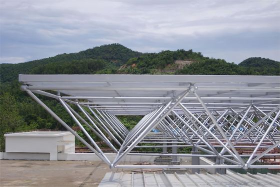โครงสร้างกระเบื้องพื้นที่เหล็กแบบชุดสําหรับสถานีค่าธรรมเนียม