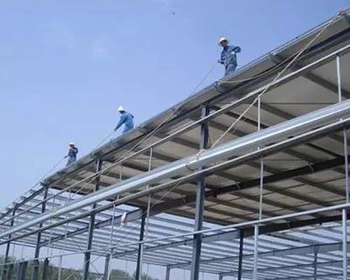 โครงสร้างกระเบื้องพื้นที่เหล็กแบบชุดสําหรับสถานีค่าธรรมเนียม