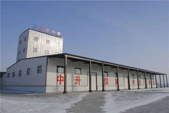 โปรแกรมพอร์ตัล โมเดิร์น Prefab Workshop การสร้างที่ปรับปรุงสูง