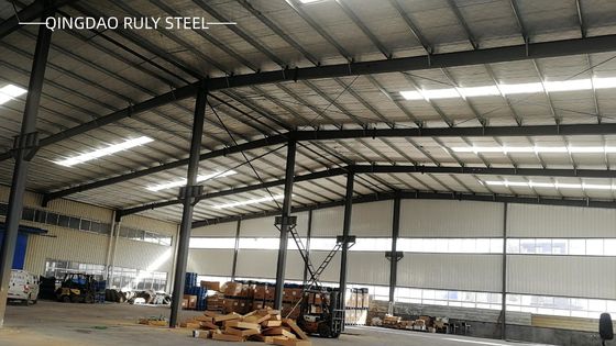 โรงงานเหล็กสำเร็จรูป โครงสร้าง H-Section Q235B Q355B อายุการใช้งาน 50 ปี