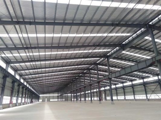 H ภาค Steel Prefab อาคารคลังสินค้า รุ่น Hot Rolled โกลาปานิเคราะห์เศรษฐกิจอุตสาหกรรม น้ําหนักเบา