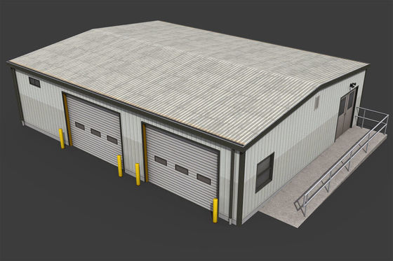 โปรแกรมพอร์ตัล โมเดิร์น Prefab Workshop การสร้างที่ปรับปรุงสูง