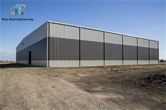 โครงสร้างสแตนเลส Prefab โกดังสแตนเลส H-Section Q235B ปรับแต่ง