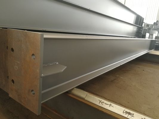 ความแข็งแกร่งสูง โครงสร้างสแตนเลส Prefabricated การผลิต H ราง