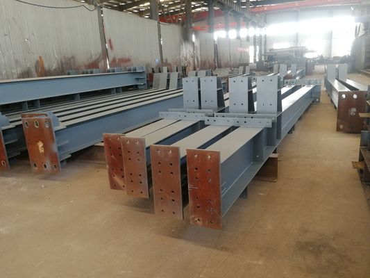 Alkyd / Epoxy painted / Galvanized Steel Structure Members GB UB มาตรฐาน ASTM