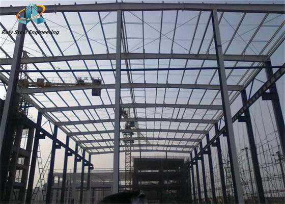 โครงสร้างเหล็ก Prefab ที่กําหนดเอง วัสดุก่อสร้าง โรงงานคลังสินค้า โรงงานเก็บของเย็น โรงงาน Prefab