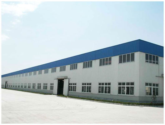 โลจิสติกส์ โครงสร้างเหล็ก โกดัง Prefab สถานที่ทนลม/แผ่นดินไหว