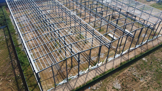 4000m2 โครงสร้างสแตนเลสเรือนเก็บ H ส่วนสแตนเลส