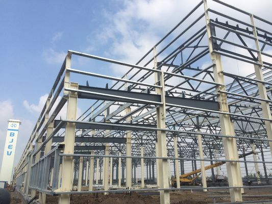 โครงสร้างโครงสร้างโลหะเหล็ก Prefab สร้างสเปนใหญ่