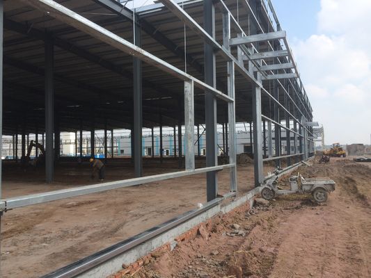 โครงสร้างโครงสร้างโลหะเหล็ก Prefab สร้างสเปนใหญ่