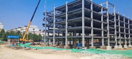 โครงสร้างขนาดใหญ่ Prefab / Prefabricated อาคาร โครงสร้างเหล็ก โกดัง โลหะเหล็ก Q235/Q355 H ส่วนกรอบโรงงาน