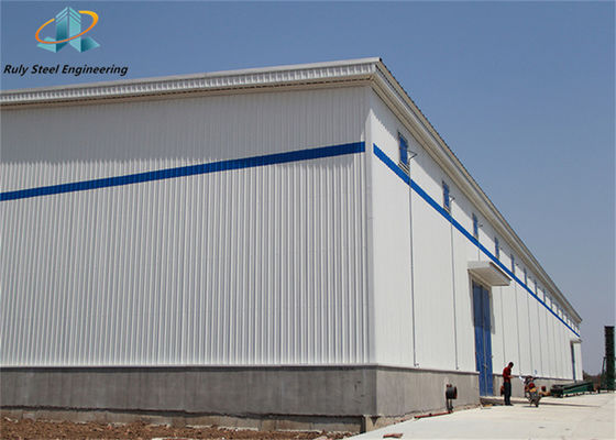 โปรเฟชั่นแนล เศรษฐกิจ การออกแบบ Prefabricated การผลิตอุตสาหกรรม ขนาดใหญ่ Span โปตัลฟรมเครนโรงงาน
