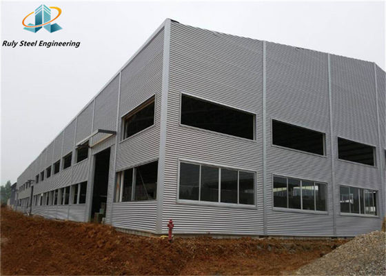 โครงสร้างสแตนเลสอุตสาหกรรม Prefab ที่กําหนดเอง โรงงานช่าง Prefabricated
