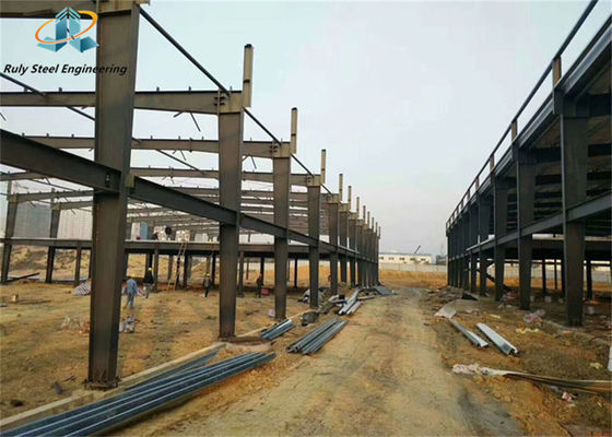 โครงสร้างสแตนเลสอุตสาหกรรม Prefab ที่กําหนดเอง โรงงานช่าง Prefabricated
