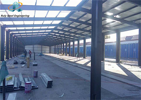 โครงสร้างสแตนเลสอุตสาหกรรม Prefab ที่กําหนดเอง โรงงานช่าง Prefabricated