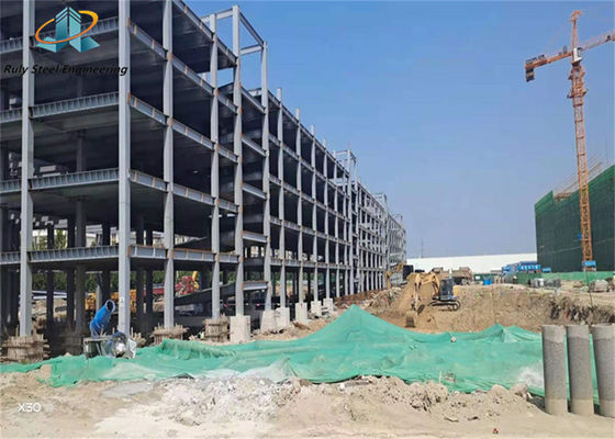 Qingdao Manufacture การออกแบบมืออาชีพ โครงสร้างเหล็กที่กําหนดเอง โรงงานผลิตก่อน