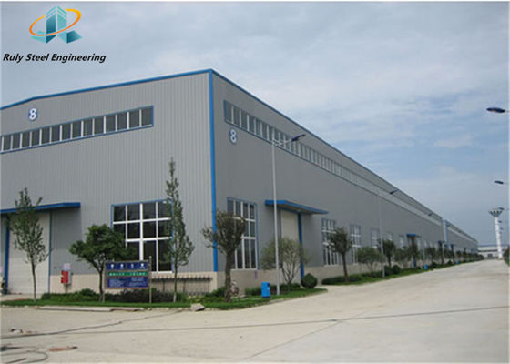 คุณภาพสูง น้ําหนักเบา พร้อมทํา อาคาร Prefabricated อุตสาหกรรม Prefab สร้างคลัง