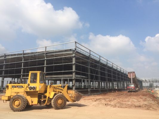 โครงสร้างโลหะ Prefab/Prefabricated Design Frame โครงสร้างเหล็ก /อาคาร Prefabricated/โกดัง