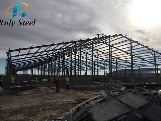 สะดวกรวดเร็ว การติดตั้ง Prefab โรงงานอุตสาหกรรม ราคาถูก จีนใหญ่ ปรับปรุงโครงสร้างเหล็กที่ทันสมัย
