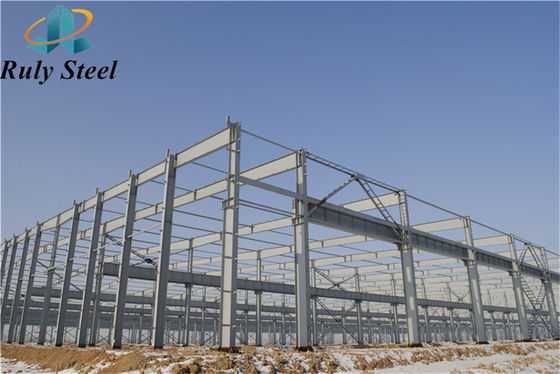 สะดวกรวดเร็ว การติดตั้ง Prefab โรงงานอุตสาหกรรม ราคาถูก จีนใหญ่ ปรับปรุงโครงสร้างเหล็กที่ทันสมัย