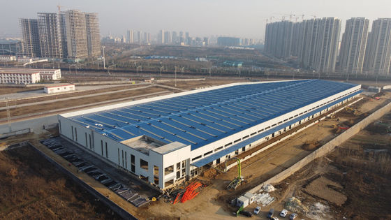โรงงานผลิตโครงสร้างเหล็กช่างสําหรับอาคารเหล็กหลายชั้น อาคาร PEB อาคาร steel warehouse