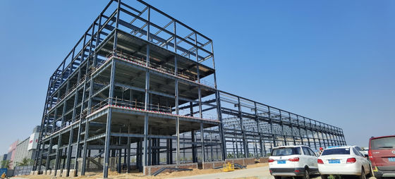 โรงงานผลิตโครงสร้างเหล็กช่างสําหรับอาคารเหล็กหลายชั้น อาคาร PEB อาคาร steel warehouse