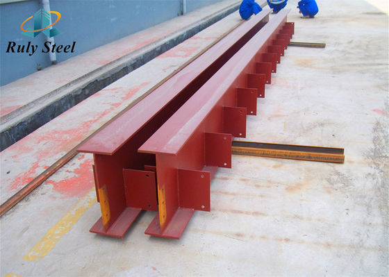 โครงสร้างสแตนเลส Prefab H-Section Columns Beams Q235B Q355B