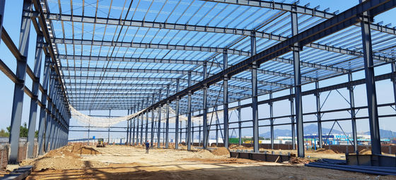 การผลิต โครงสร้างเหล็กกระปุก โรงเก็บของโบสถ์ การติดตั้งเร็ว