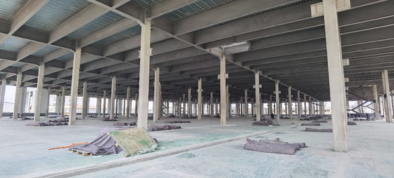 การผลิต โครงสร้างเหล็กกระปุก โรงเก็บของโบสถ์ การติดตั้งเร็ว