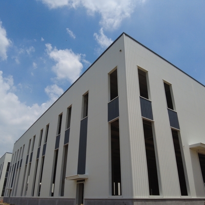 คลังสินค้าโครงสร้างเหล็กแบบ Prefab ที่มีอายุการใช้งาน 50 ปี