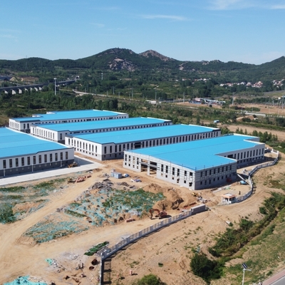 โกดังสแตนเลส Prefab 200m x 150m สําหรับโรงงานโลจิสติกส์