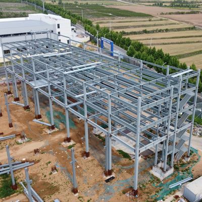 Modern Multi-Storey Steel Office Building With Feature Layout