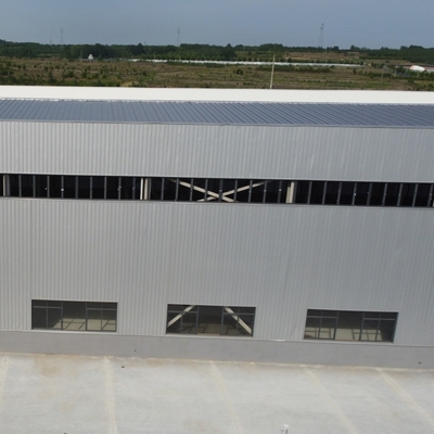 GB Standard Prefab Steel Structure Workshop กับอายุการใช้งาน 50 ปี