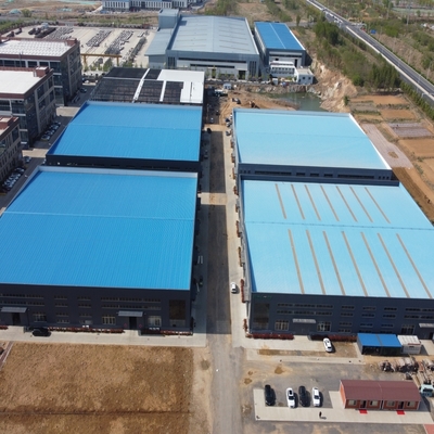 โครงสร้างเหล็กเรือนเก็บสินค้า Prefabricated Workshop ปรับแต่งได้ Q355