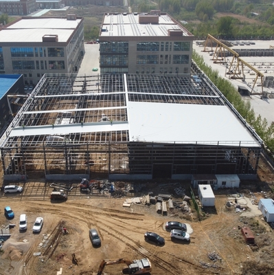 คลังสินค้าโครงสร้างเหล็ก Prefab พร้อมรับรอง CE