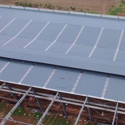 อาคารโครงสร้างสแตนเลสแบบ Prefab Custom ที่มีอายุการใช้งาน 50 ปี
