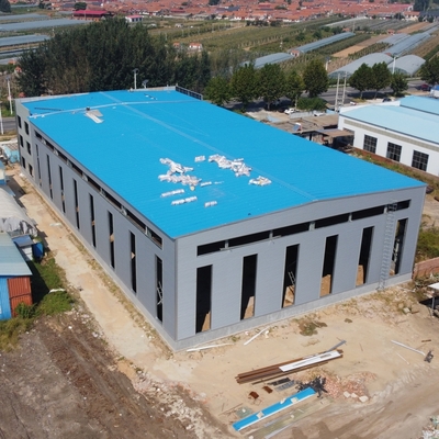 อาคารโรงงานเหล็ก Prefab สําหรับโรงงานซ่อมรถยนต์