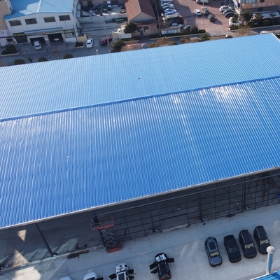 อาคารโรงงานเหล็กสำเร็จรูปพร้อมอายุการใช้งาน 50 ปี