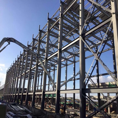 อาคารโครงสร้างเหล็ก Prefab Custom สําหรับห้างสรรพสินค้า